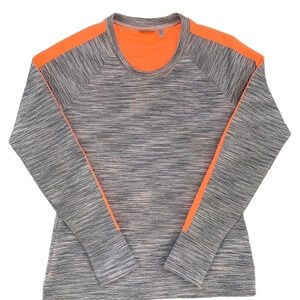 Athleta Snowscape Quilted Spacedye Sweatshirt Size: M Athleta